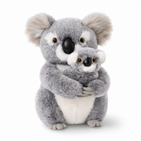 Koala knuffel met baby knuffelduo