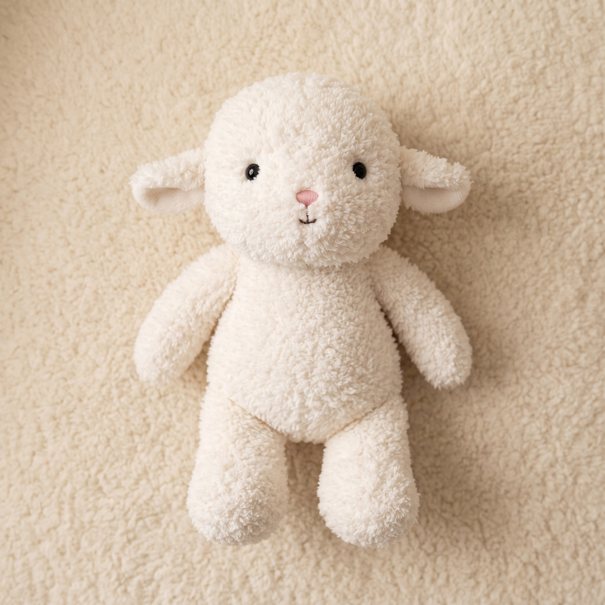 Superzachte witte schaap knuffel