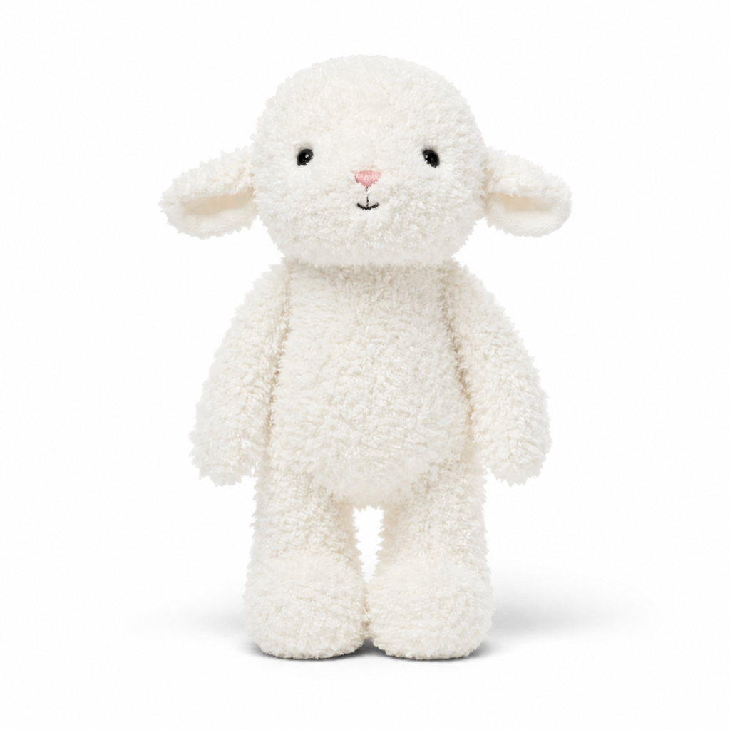 Superzachte witte schaap knuffel