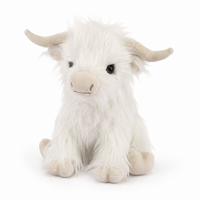 Langharige Schotse hooglander koe knuffel Plushie Planet