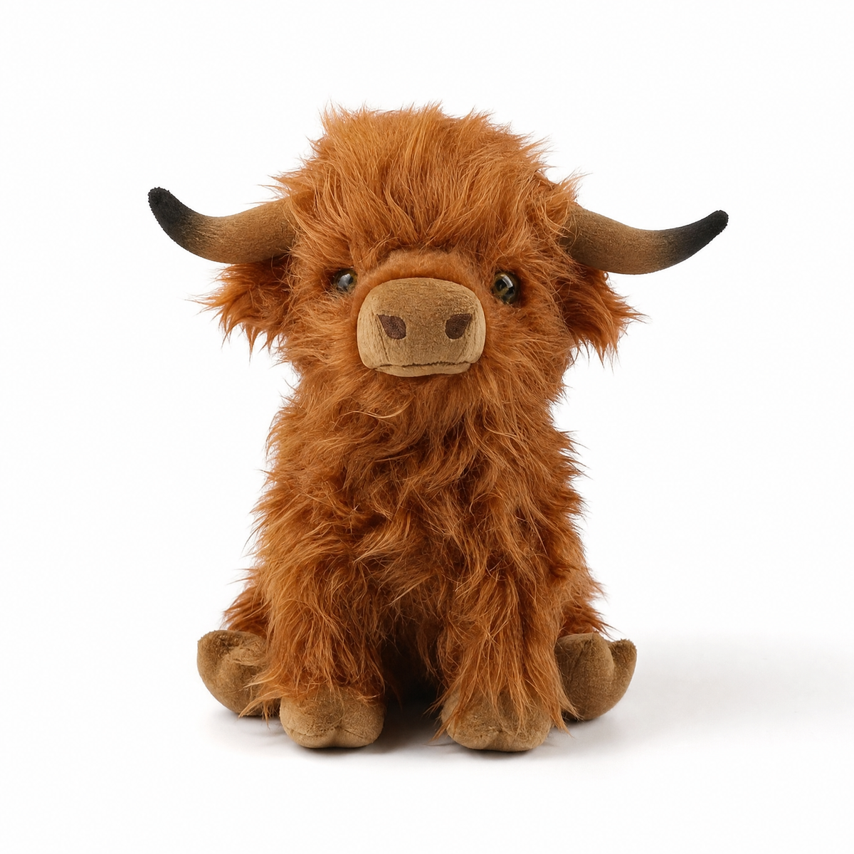 Langharige Schotse hooglander koe knuffel Plushie Planet