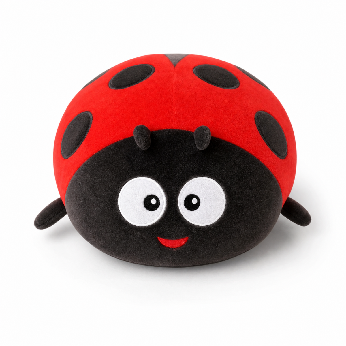 Rood-zwart gestippeld lieveheersbeestje knuffel
