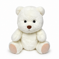 Handgemaakte beweegbare beer knuffel 30 cm