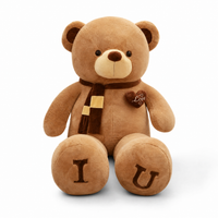 Reusachtige beer knuffel I Love U