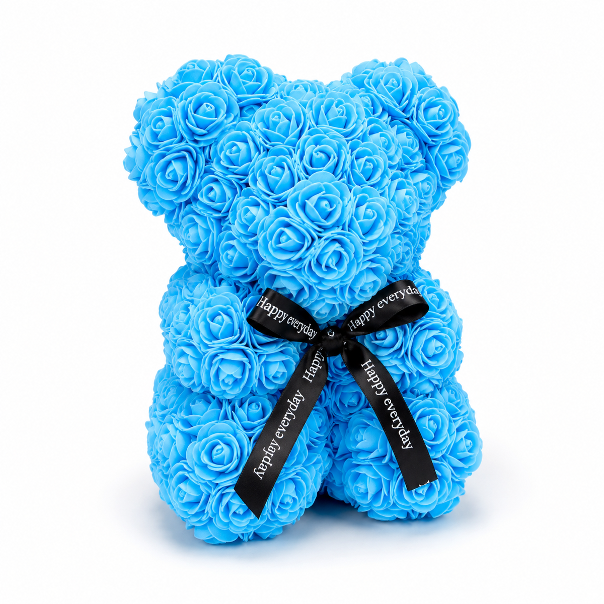 Rozenbeer knuffel met strik Valentijnsdag