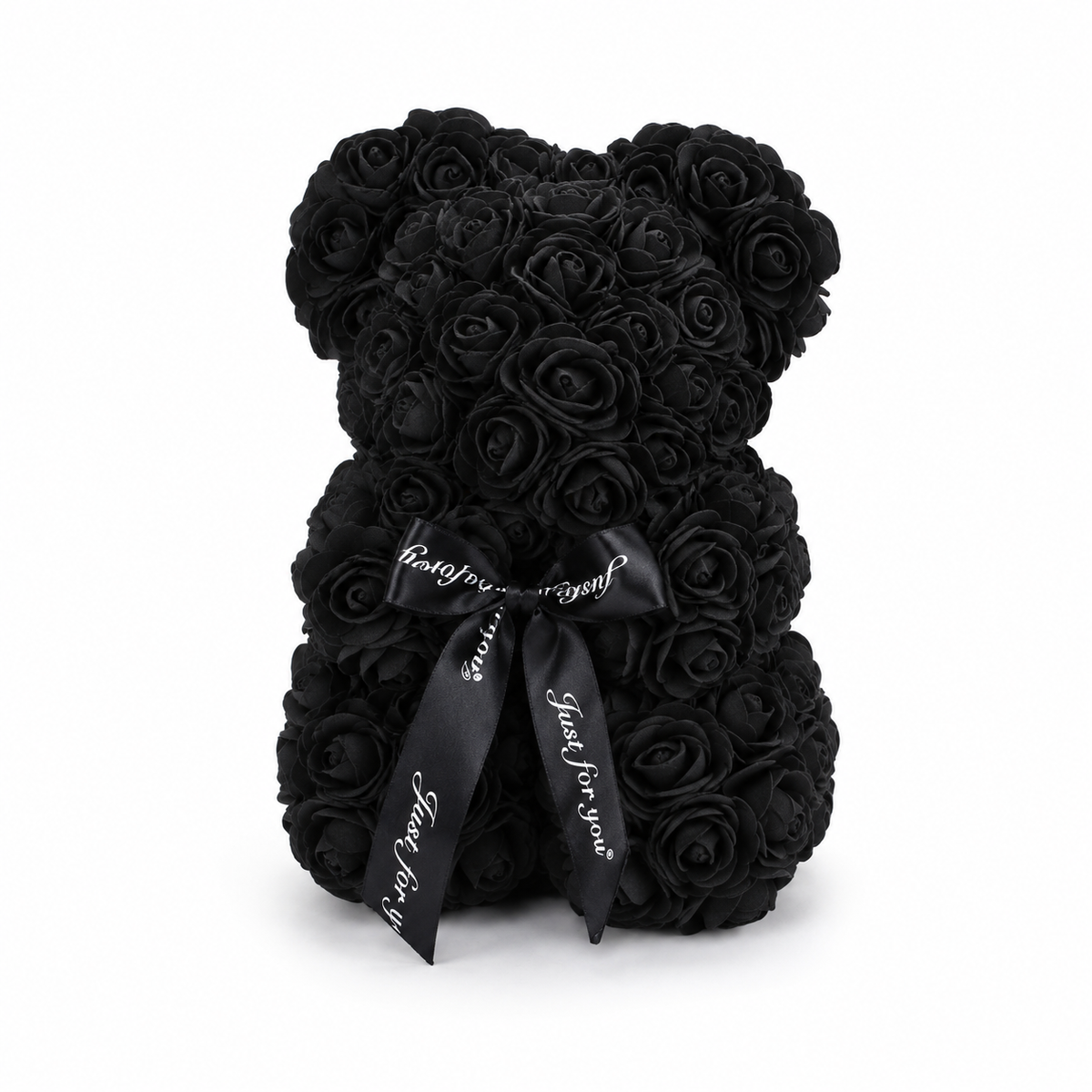 Rozenbeer knuffel met strik Valentijnsdag