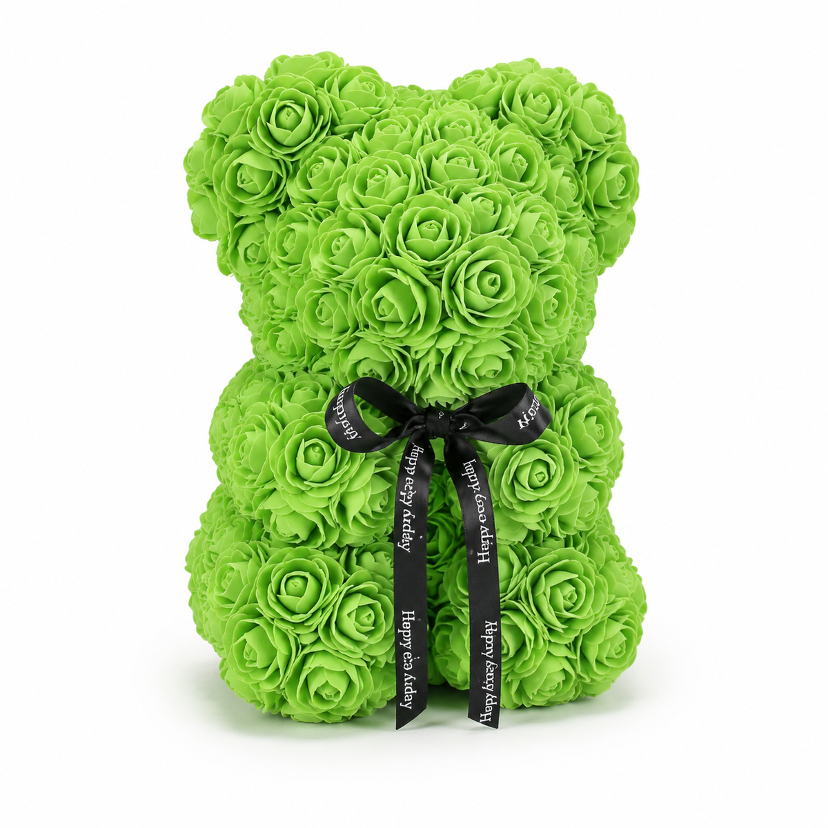 Rozenbeer knuffel met strik Valentijnsdag