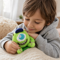 Magnetische schouder knuffel Mike Wazowski