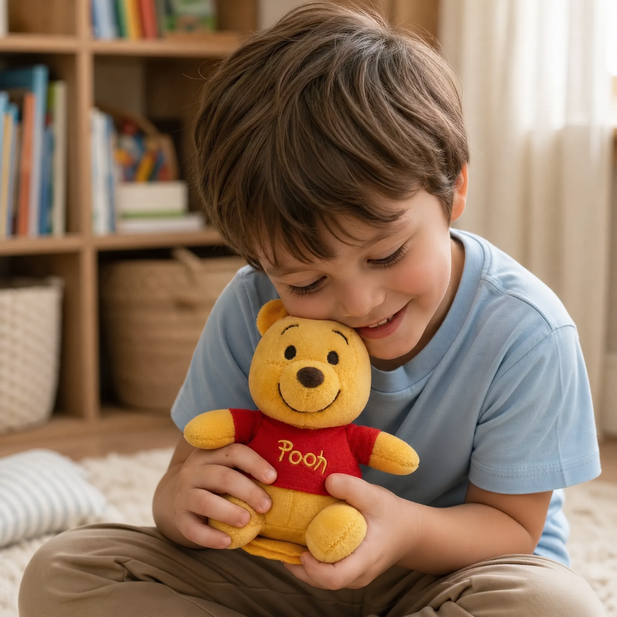 Magnetische schouder knuffel Winnie de Poeh