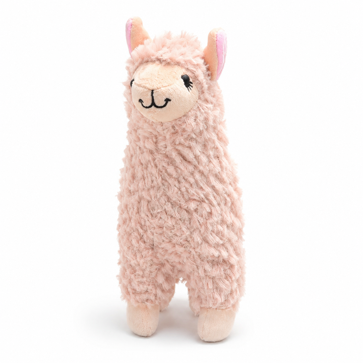 Alpaca knuffel met lange krullende vacht