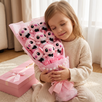 Angel knuffel romantisch boeket 9 stuks