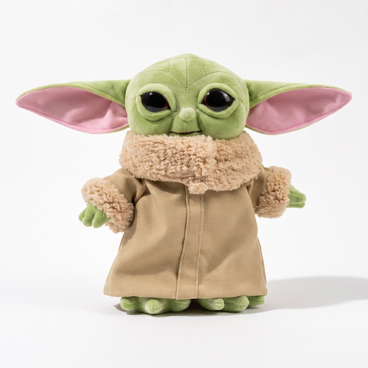 Baby Yoda knuffel 20 cm met beige gewaad