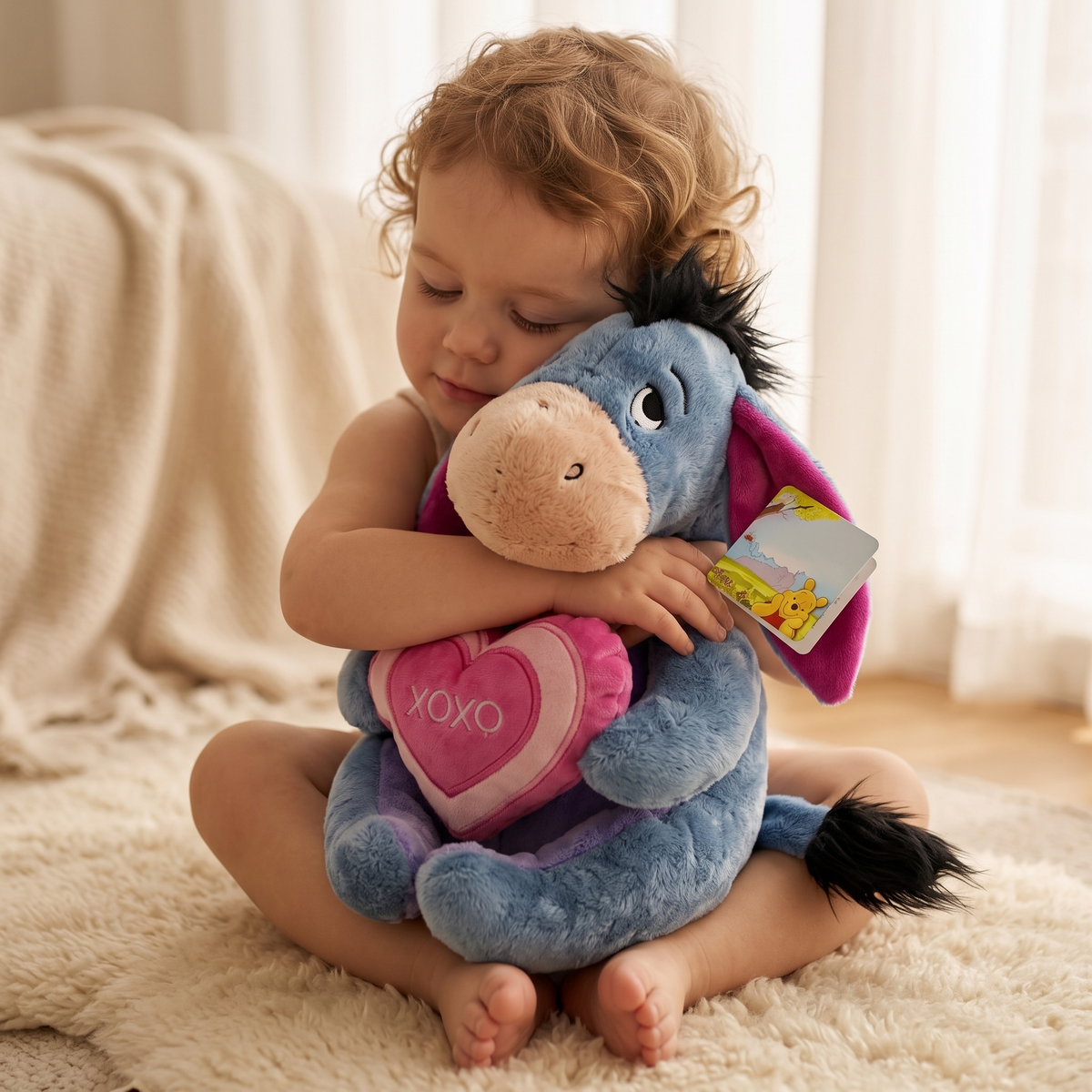 Iejoor knuffel Disney hart XOXO