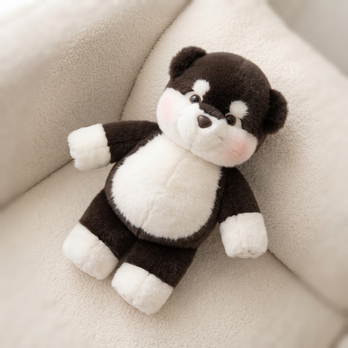 Interactieve rennende hond knuffel