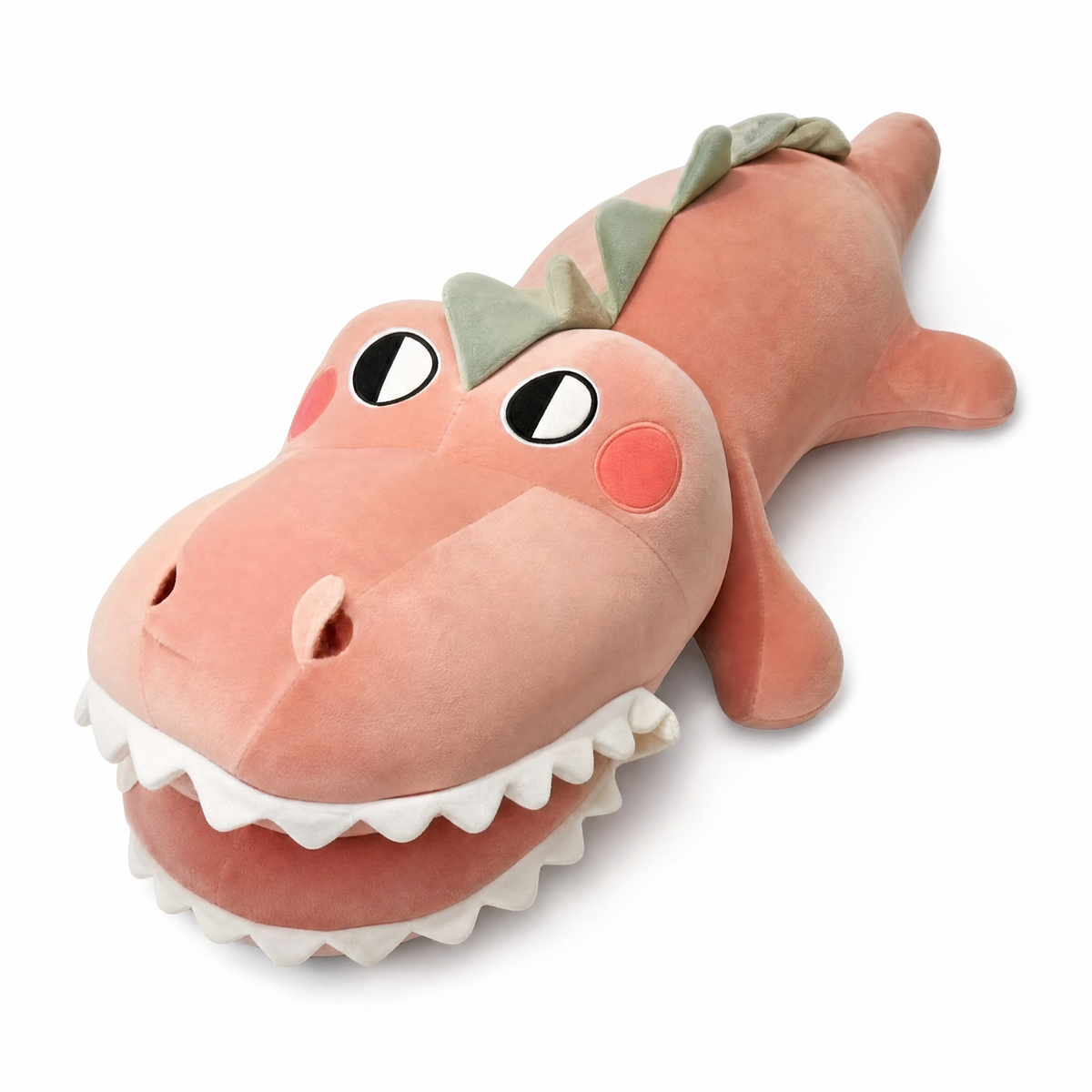Reusachtige krokodil knuffel om te knuffelen 70-90 cm