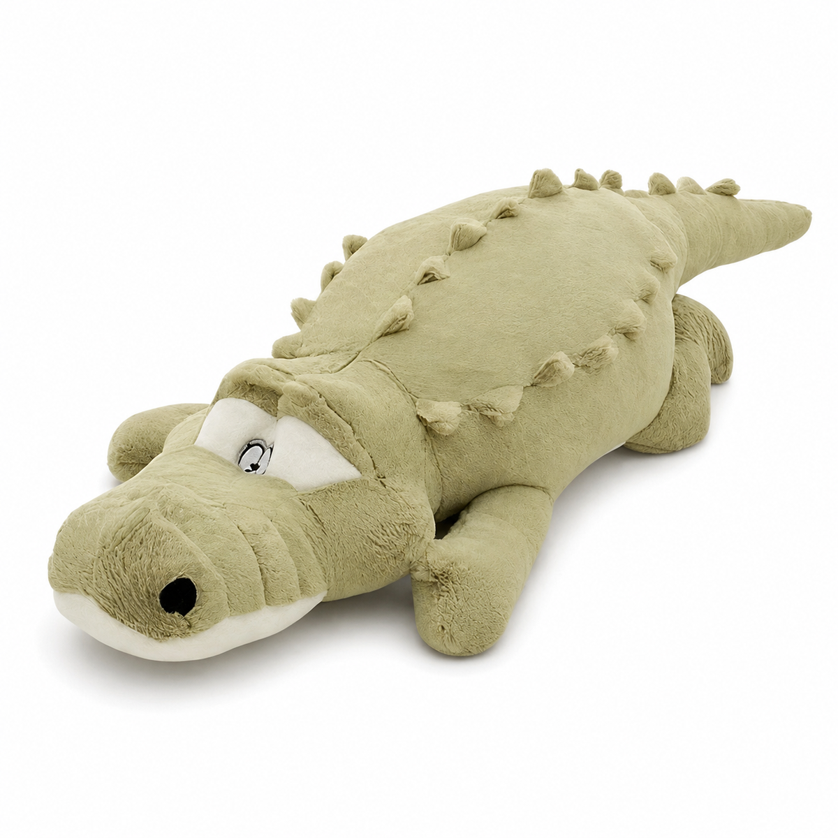Zacht krokodil knuffelkussen