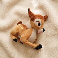 Zittend hertje knuffel Bambi 15 cm