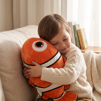 Reusachtige clownvis knuffel Nemo 50 cm