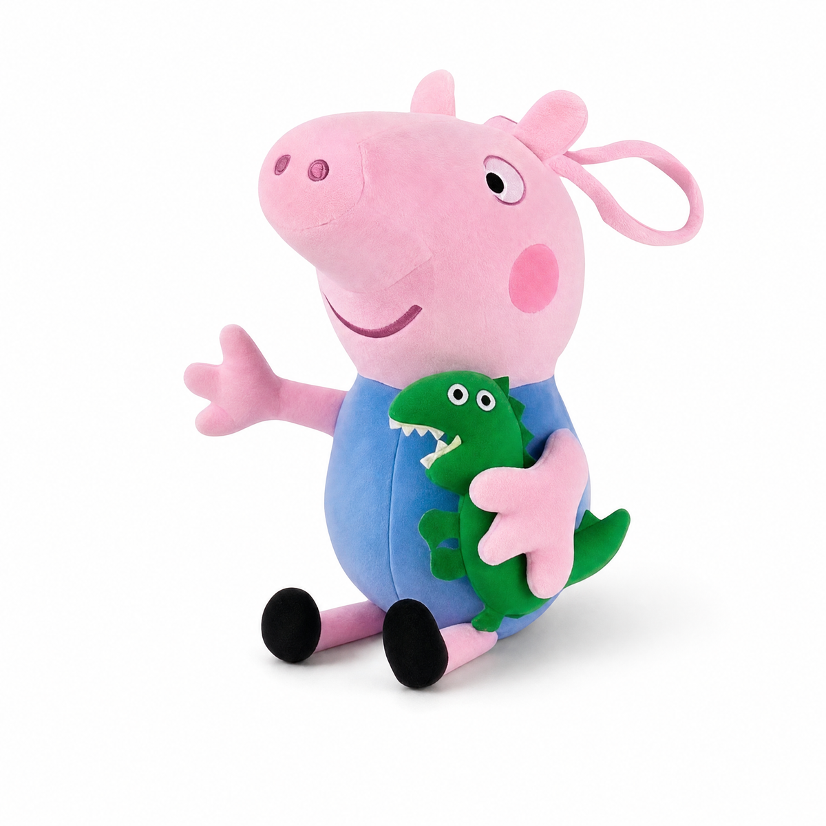 George knuffel Peppa Big met dinosaurus 19 cm