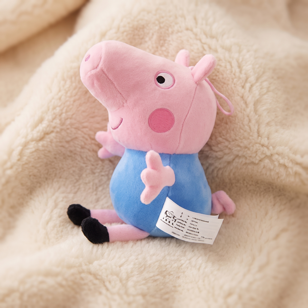 George Big knuffel 19 cm van zacht katoen
