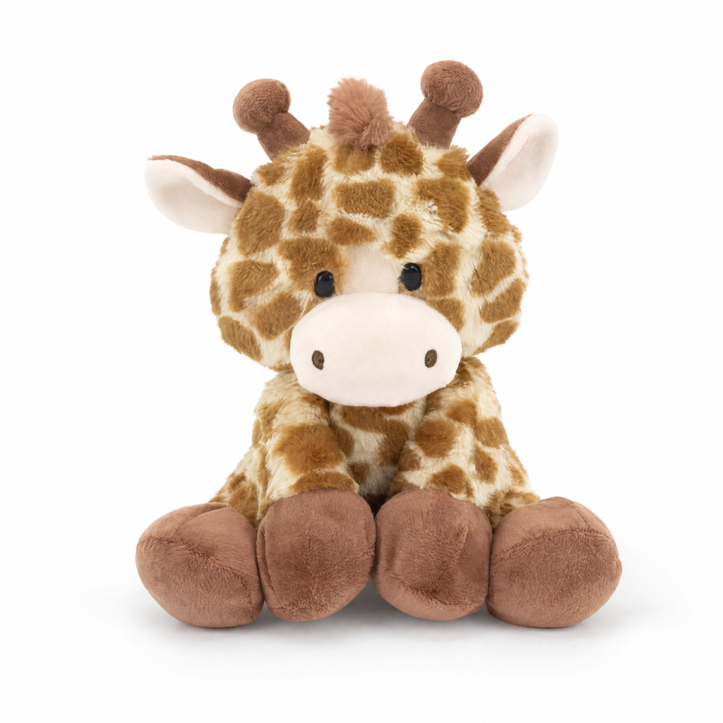 Zacht giraf knuffeldoekje 21 cm