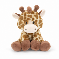 Zacht giraf knuffeldoekje 21 cm