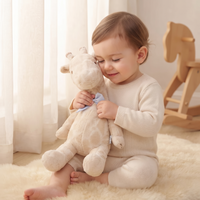 Kawaii beige giraf knuffel