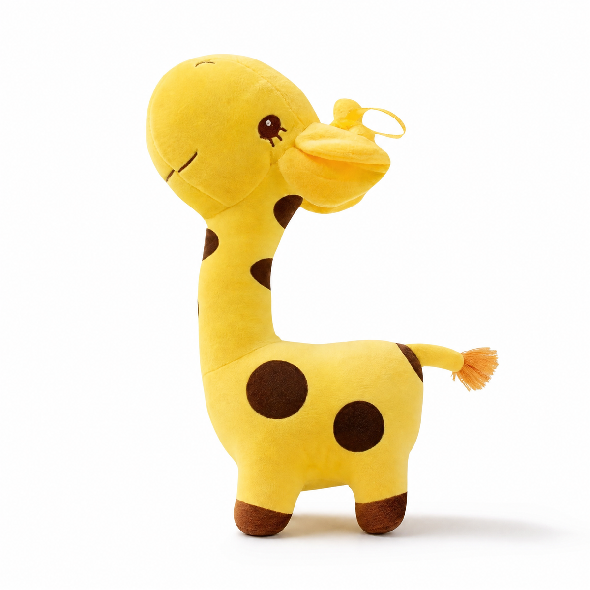 Superschattige gele giraf knuffel