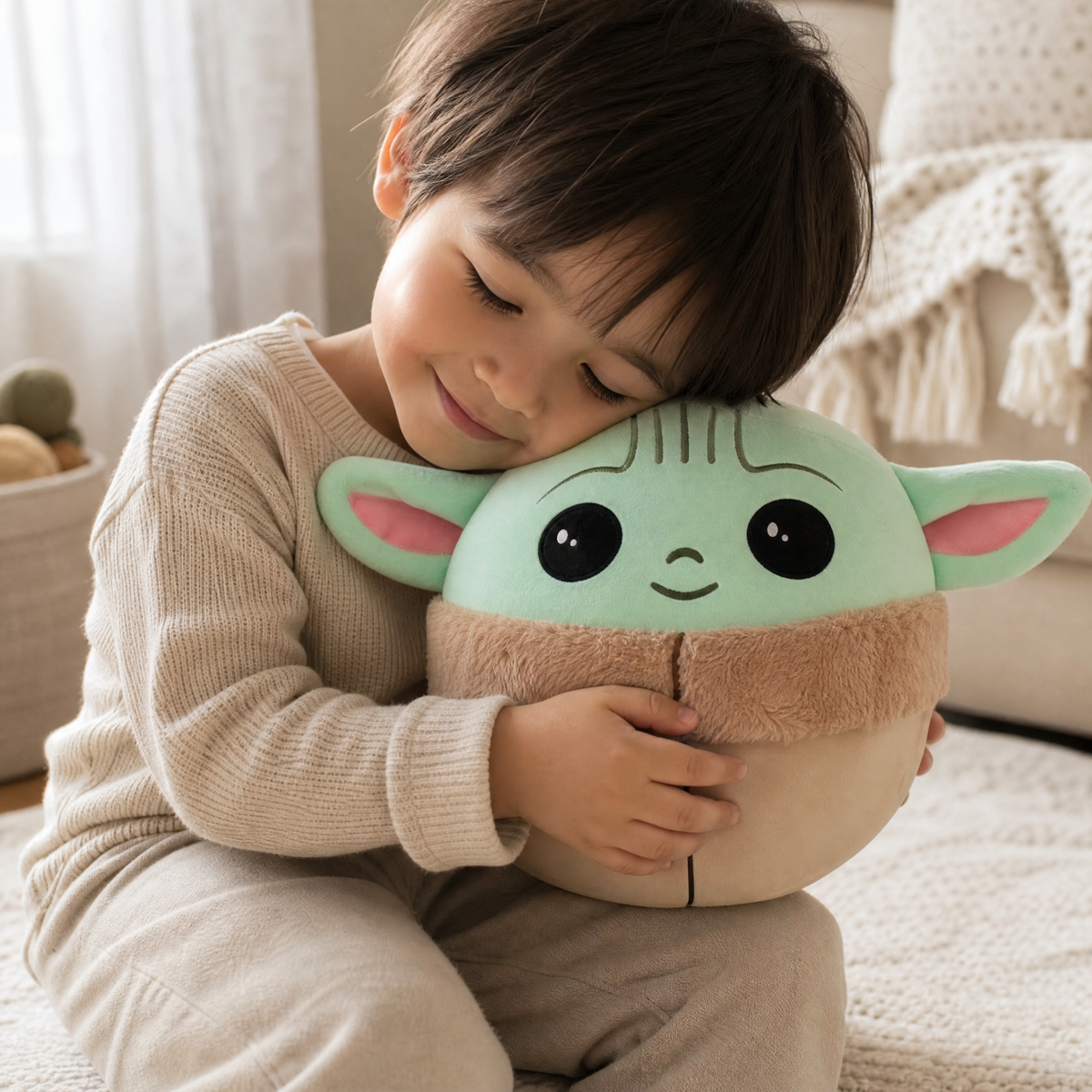 Grogu Baby Yoda knuffel Star Wars 25 cm