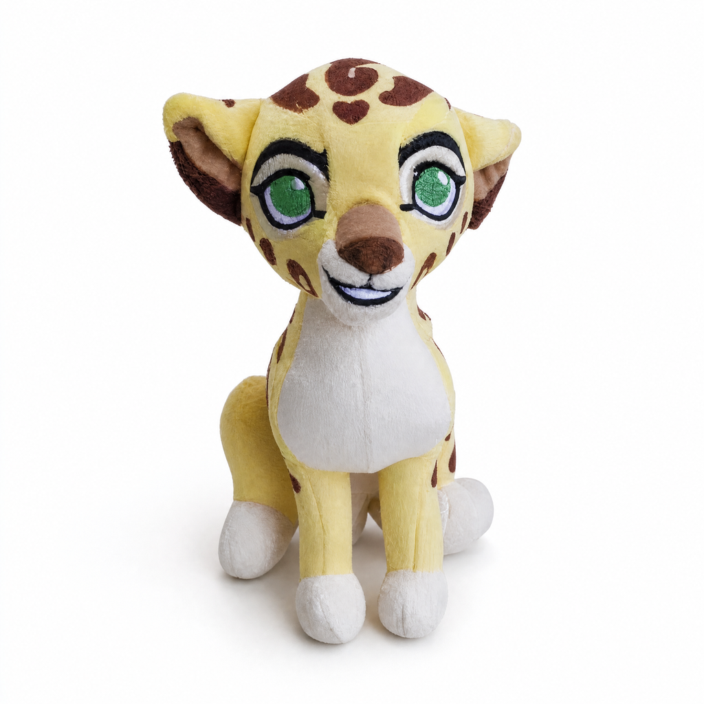 Jachtluipaard knuffel Fuli De Leeuwenkoning 15 cm