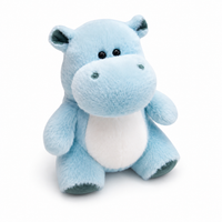 Superzachte nijlpaard knuffel 23 cm