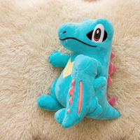Blauwe Totodile knuffel Pokémon