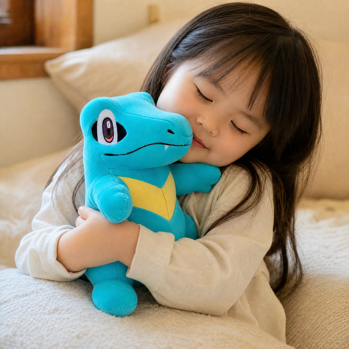 Blauwe Totodile knuffel Pokémon