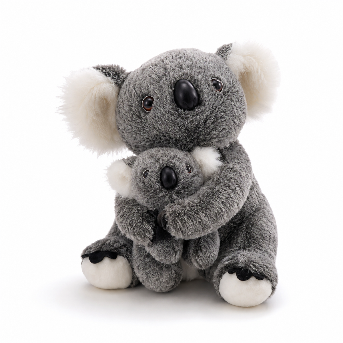 Koala knuffel met baby 28 cm