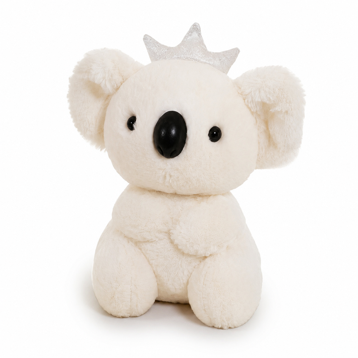 Koala knuffel met kroon 20 cm
