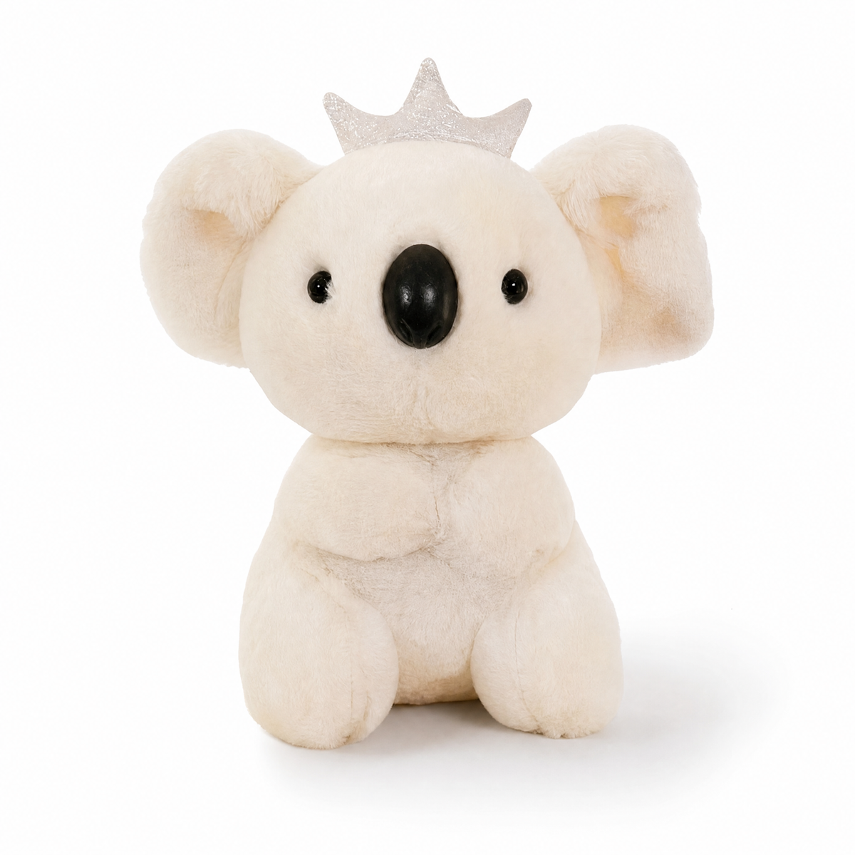 Koala knuffel met kroon 20 cm
