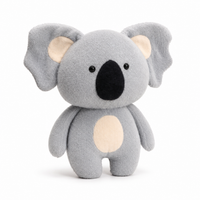Zachte wollen koala knuffel