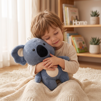 Zachte wollen koala knuffel
