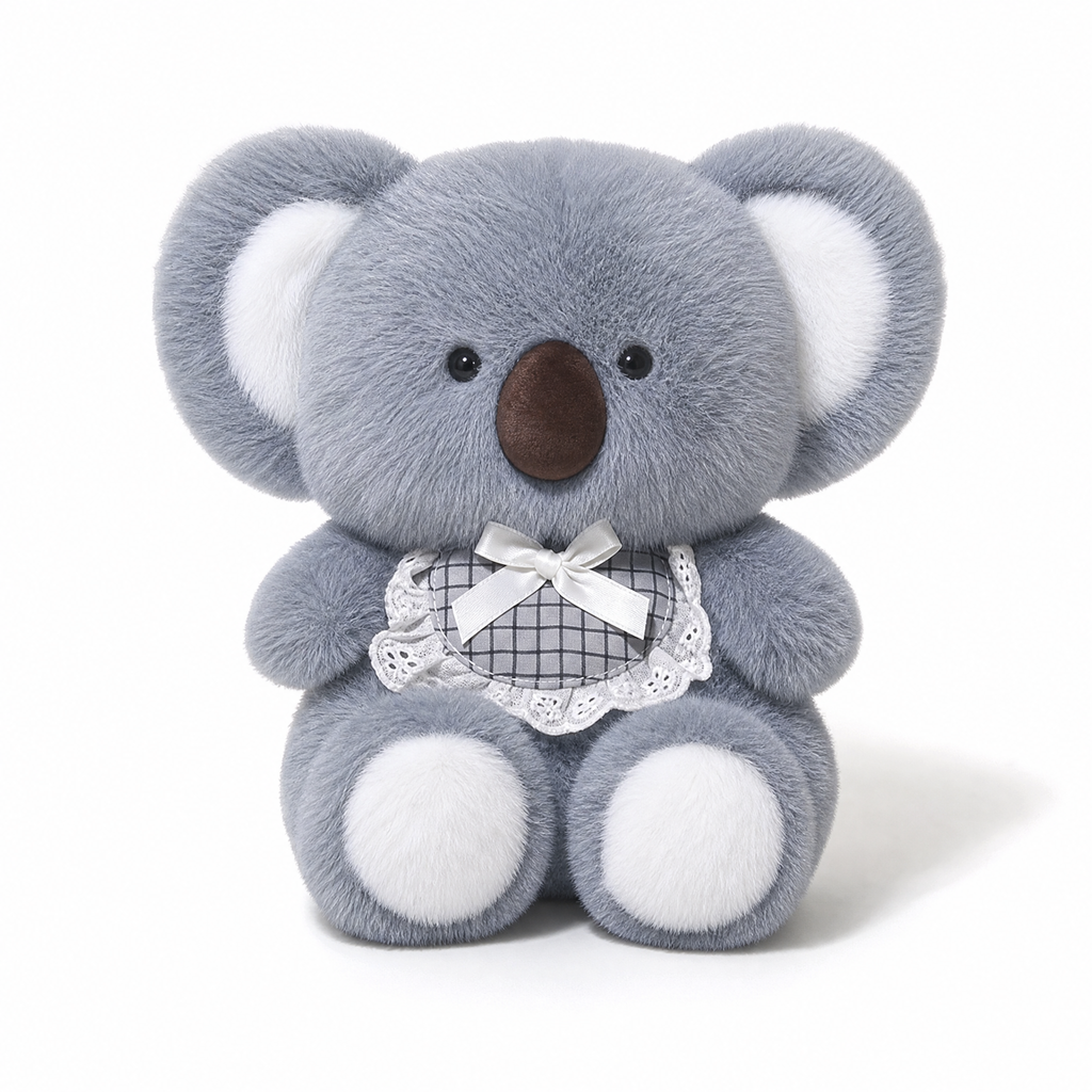 Zachte grijze koala knuffel 20 cm