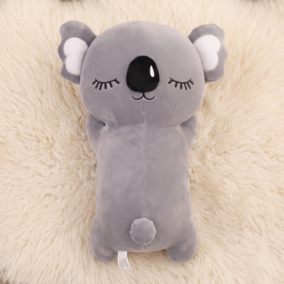Grijs koala knuffelkussen