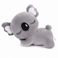 Grijs koala knuffelkussen
