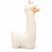 Reusachtige lama knuffel 75-130 cm