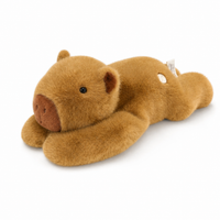 Rustgevende verzwaarde capybara knuffel