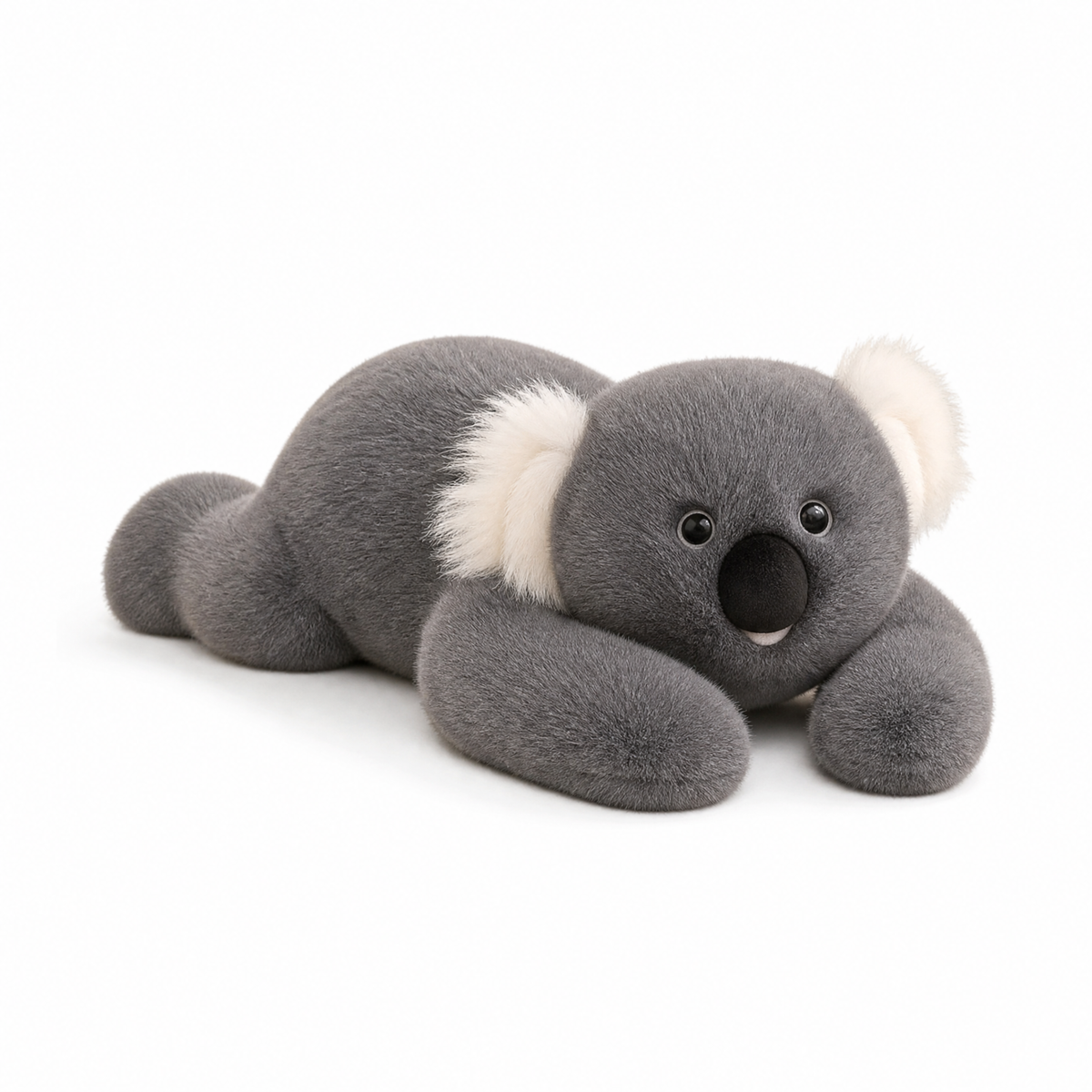 Rustgevende verzwaarde grijze koala knuffel
