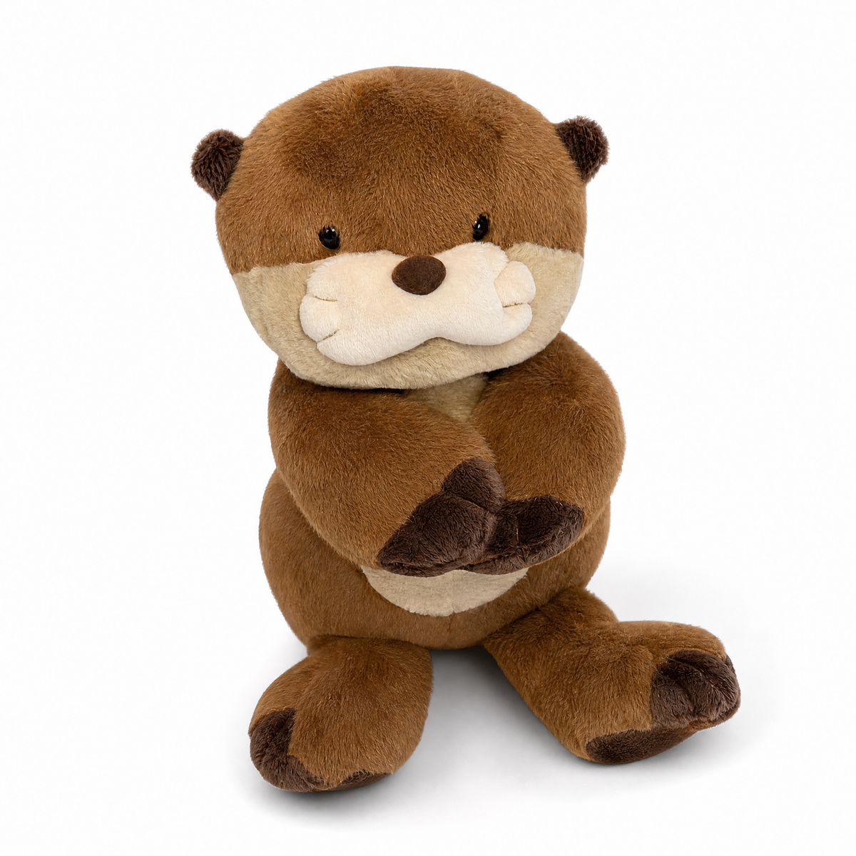 Realistische bruine otter knuffel 27 cm