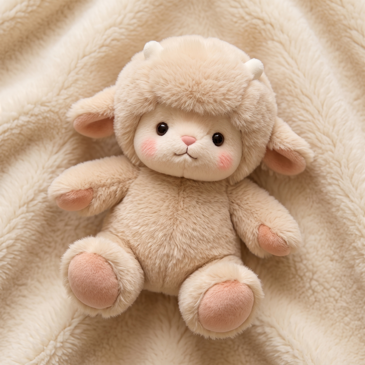 Rennende schaap knuffel