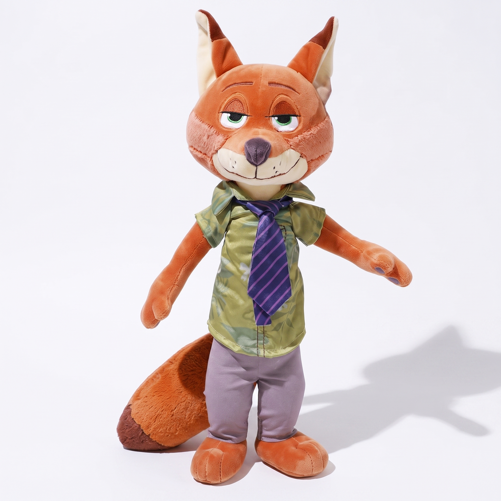 Nick knuffel Zootropolis - vos in kantoorkleding