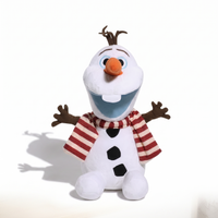 Olaf sneeuwpop knuffel 28 cm