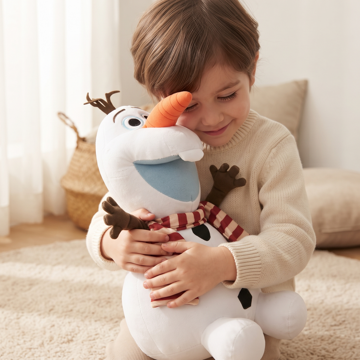Olaf sneeuwpop knuffel 28 cm