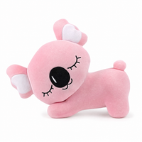 Knuffelig rustgevend roze koala knuffelkussen